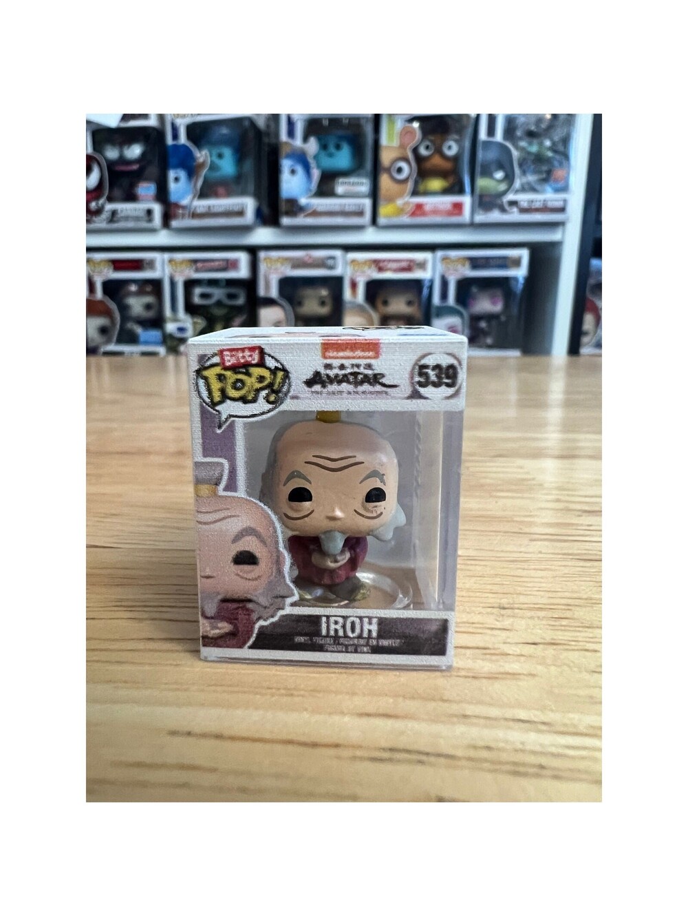 BITTY Iroh Funko 1-Inch Pop #539 ATLA Avatar Last Airbender Nickelodeon Anime TV